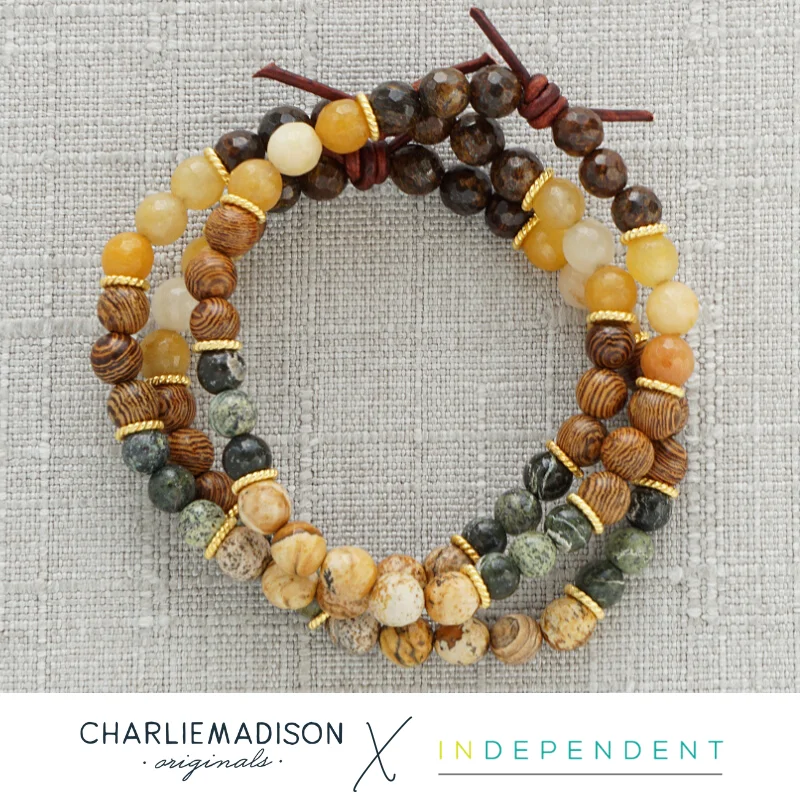 Women's bracelets refined-gold-Be Well Mini Bracelet | Independent X Charliemadison Collaboration