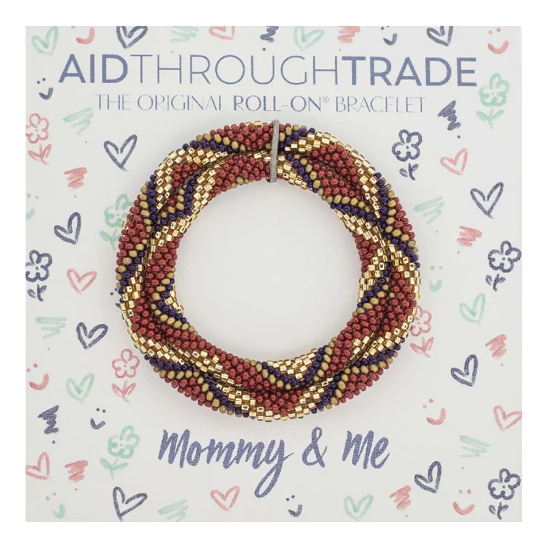 Women's bracelets refined-bangle-Mommy & Me Roll-On® Bracelets <br> Earthberry