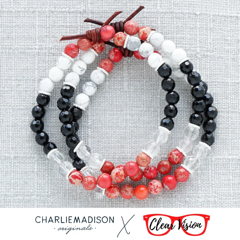 Women's bracelets perfect-gift-Clarity Bracelet | Clear Vision Consulting X Charliemadison Collaboration