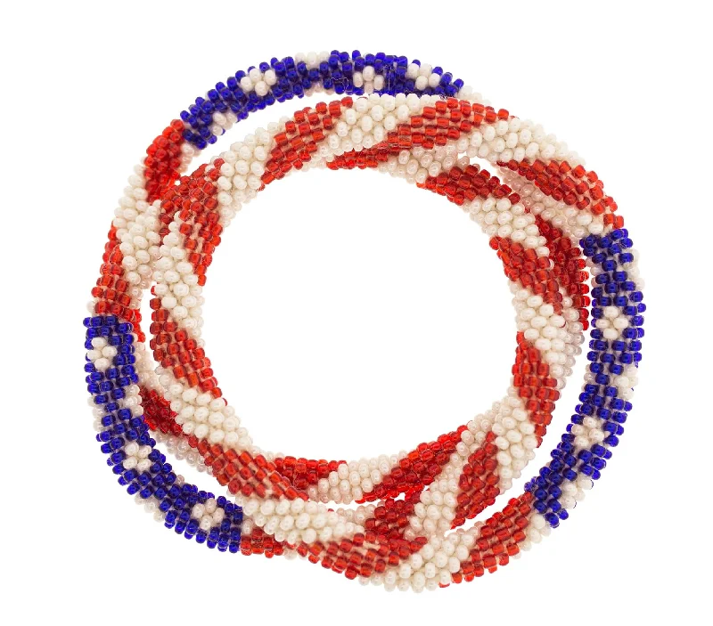 Women's bracelets daily-glow-Roll-On® Bracelets <br> Stars & Stripes