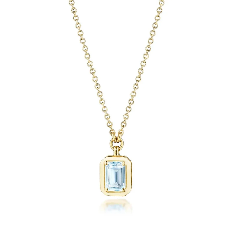 Women's necklaces daily-gem-TACORI Allure | Sky Blue Topaz Necklace - 0.7ct FP812VEC55X4BTY