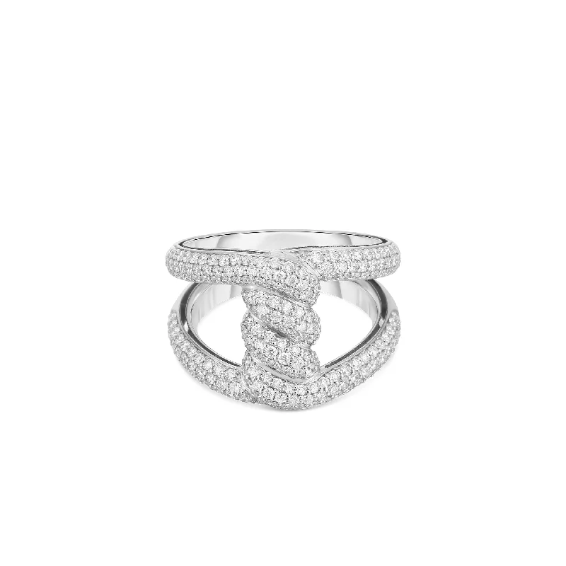 Women's rings refined-chic-Diamond Cialoma Ring