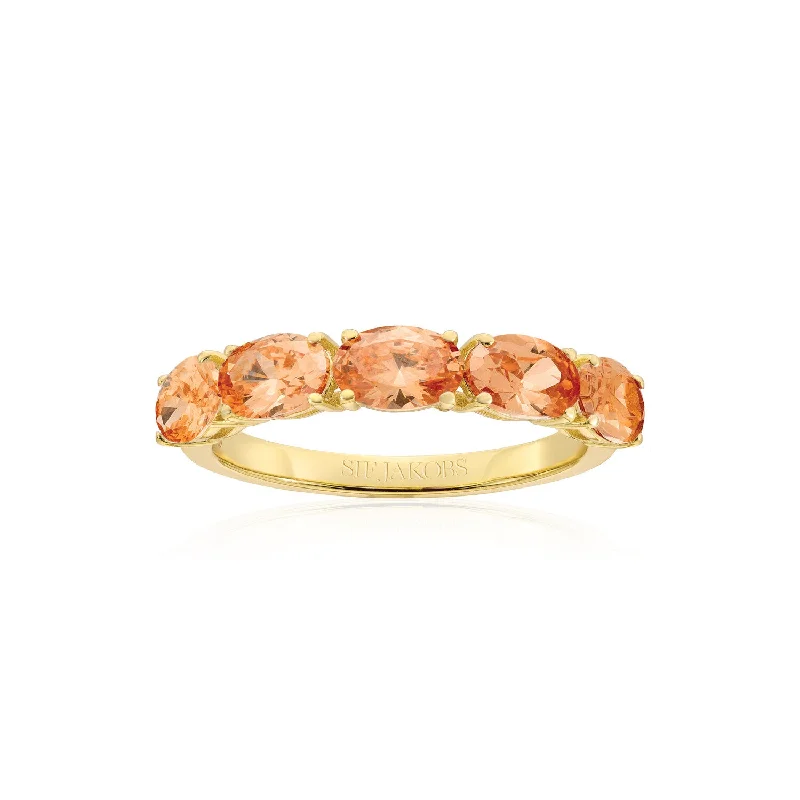 Women's rings baroque-Ring Ellisse Cinque