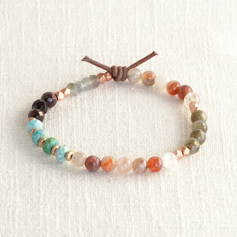 Women's bracelets striking-gem-Thrive Mini Bracelet | Empowerment Collection Bracelet