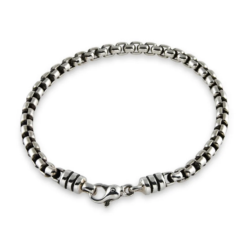 Women's bracelets striking-chic-Mens Stratus Link Bracelet