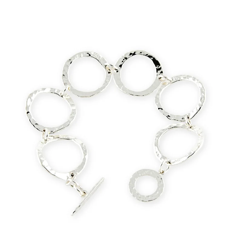 Women's bracelets wave-Circles Bracelet