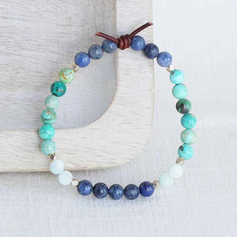 Women's bracelets fine-chic-Be Unapologetically You - Green | A Mini Meaningful Bracelet