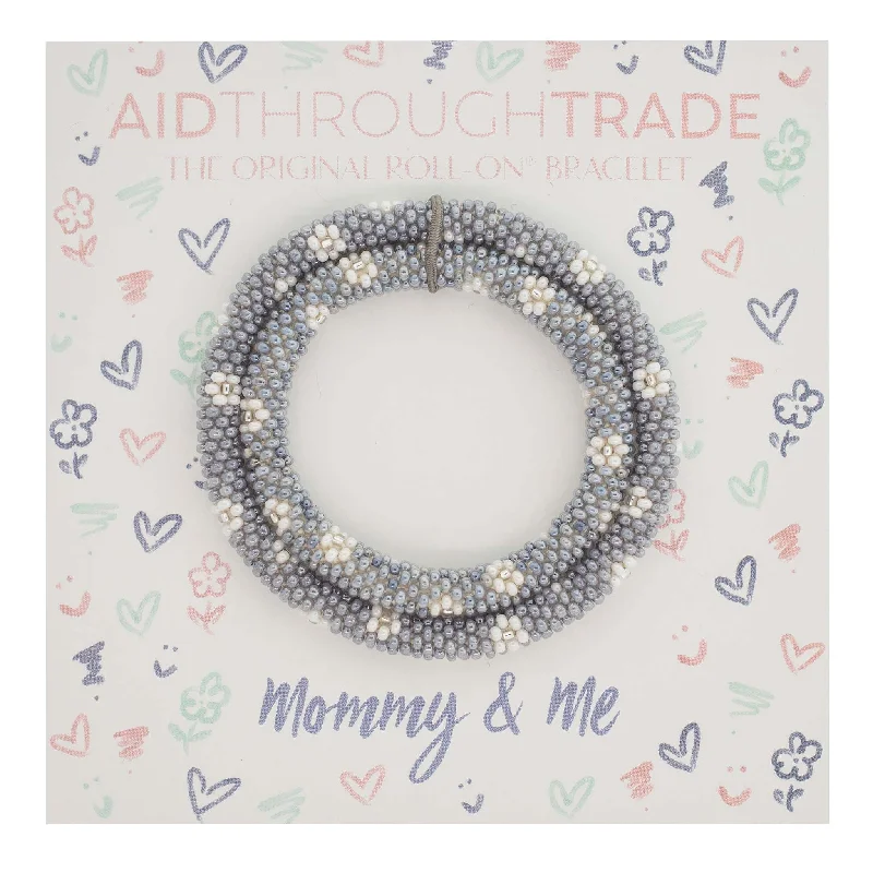 Women's bracelets artisan-finish-Mommy & Me Roll-On® Bracelets <br> Daisy