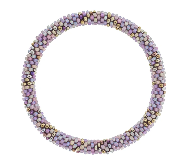 Women's bracelets fine-stone-Roll-On® Bracelet <br> Purple Geode