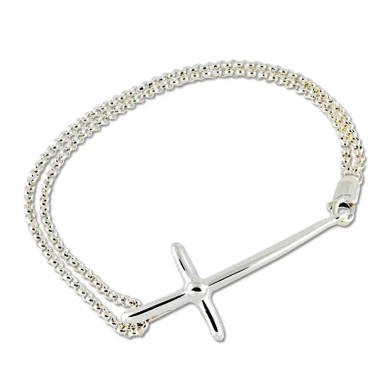 Women's bracelets chic-gift-Cross Bracelet