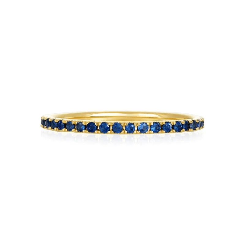 Women's rings refined-elegance-TIBAL Sapphire Eternity Band