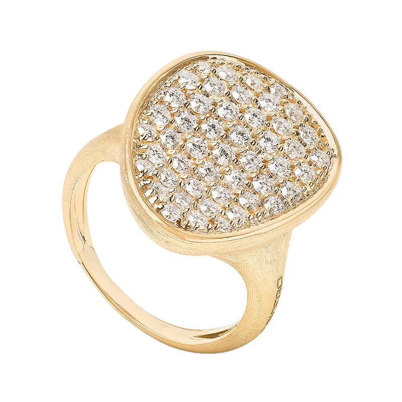 Women's rings refined-elegance-Pavé Cocktail Ring