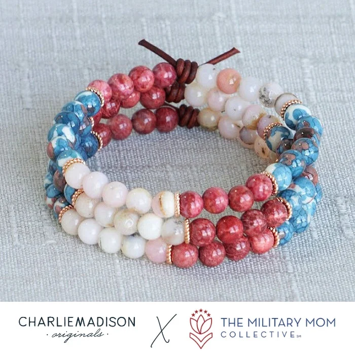 Women's bracelets gentle-design-The Collective Mini Bracelet | Military Mom Collective X Charliemadison Collaboration