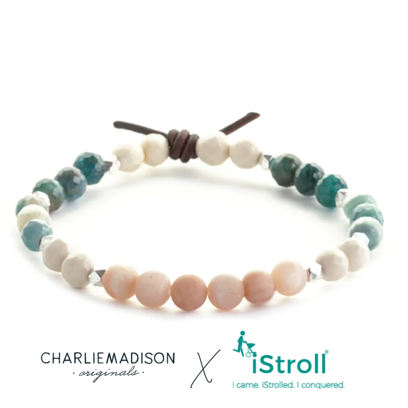 Women's bracelets refined-blush-Forged in Motherhood Mini Bracelet | iStroll X Charliemadison Collaboration