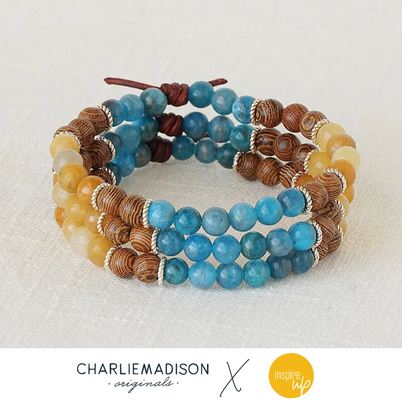 Women's bracelets topaz-Inspire Up Mini Bracelet | Inspire Up Foundation X Charliemadison Collaboration