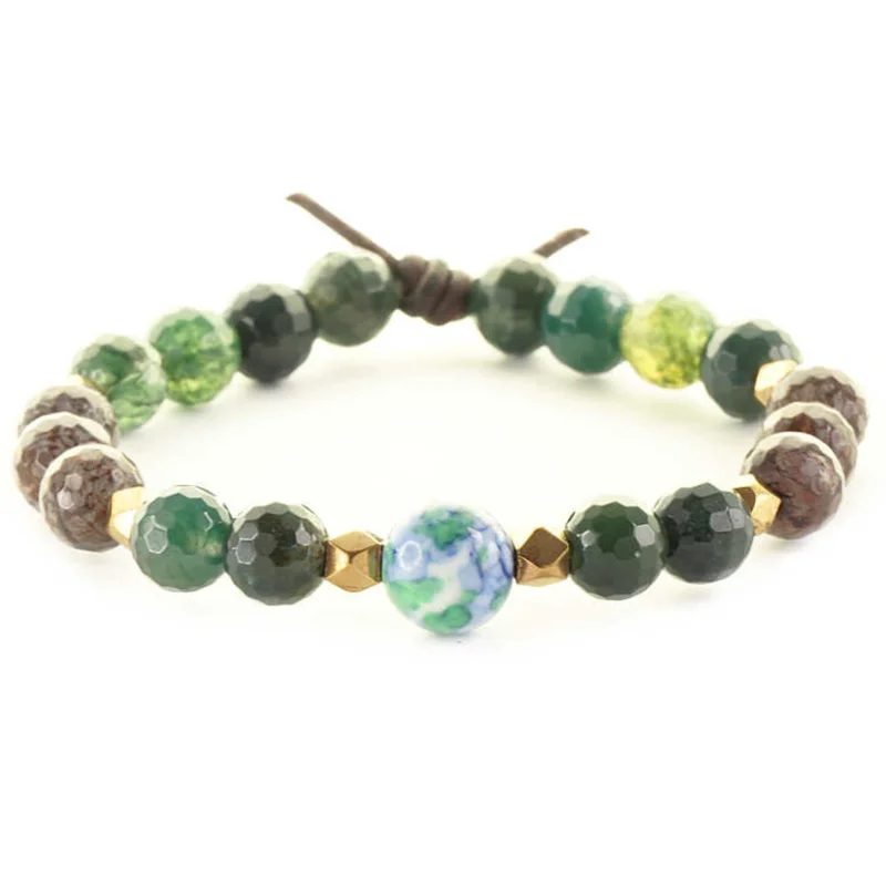 Women's bracelets green-Home is Where the Military Sends Us Bracelet - Green | A Military Tribute Bracelet