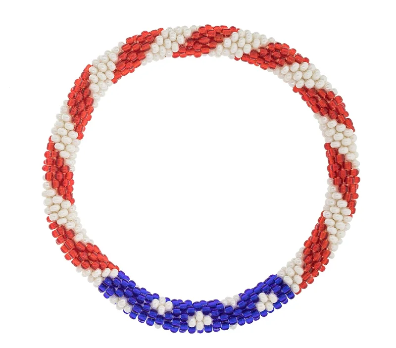 Women's bracelets retro-chic-Roll-On® Bracelet <br> Stars & Stripes