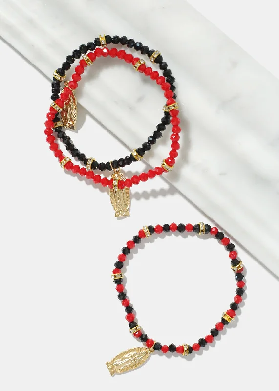 Women's bracelets wave-Virgin Mary Bracelet