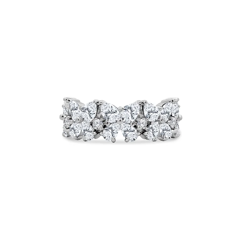 Women's rings soft-feminine-Diamond Butterfly Ring