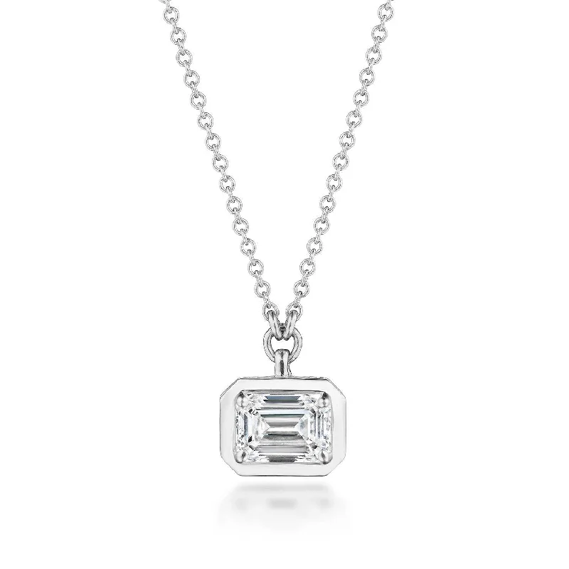 Women's necklaces striking-elegance-TACORI Allure | Diamond Necklace - 0.75ct FP812HEC65X45LD