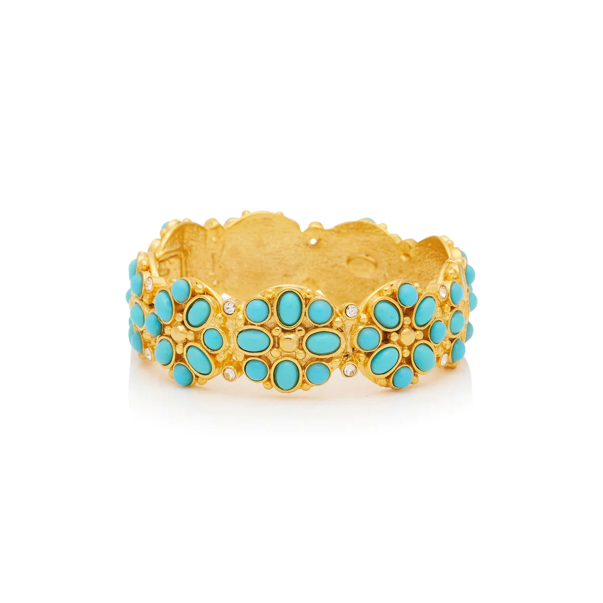 Women's bracelets contemporary-elegance-Gold & Turquoise Bracelet