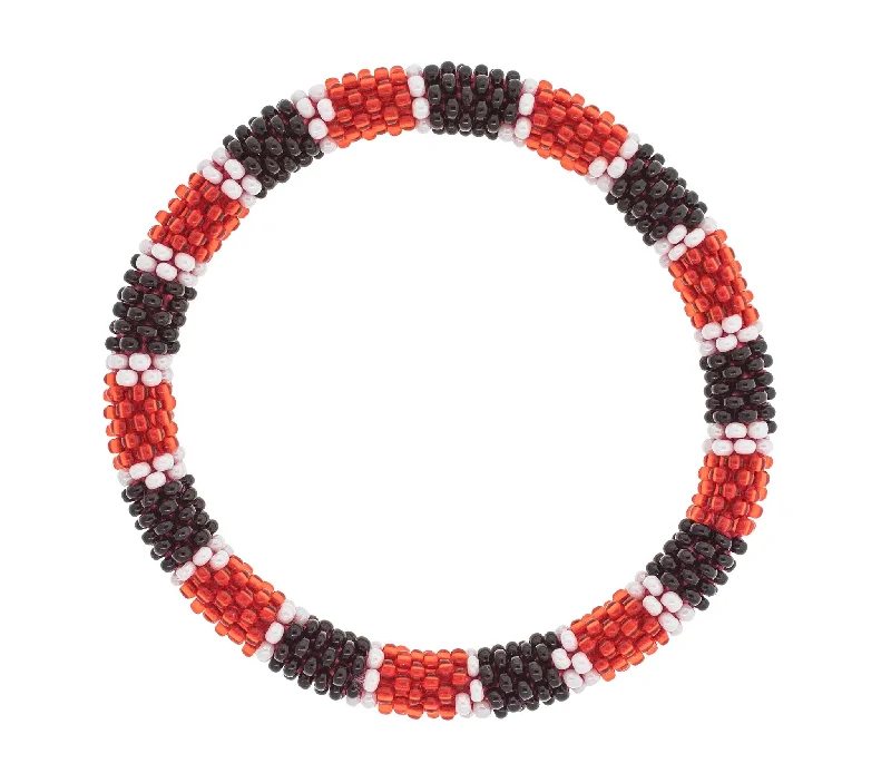 Women's bracelets gentle-glow-Game Day Roll-On® Bracelet <br> Red, Black, & White