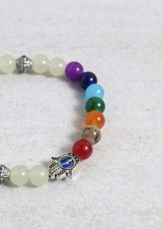 Women's bracelets fine-fit-7 Chakras Beaded Boho Bracelet