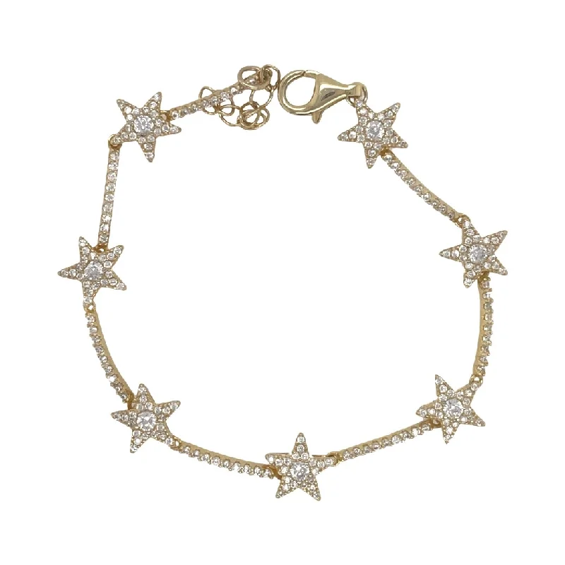 Women's bracelets contemporary-Star Bracelet