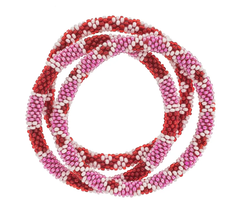 Women's bracelets fine-gemstone-Sorority Roll-On® Bracelets <br> Alpha Omicron Pi