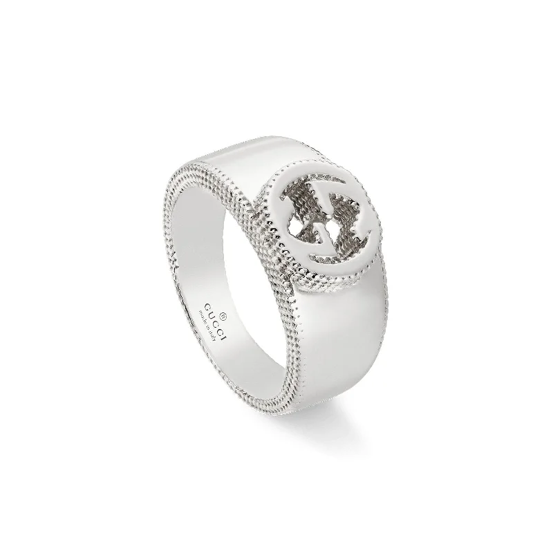 Women's rings tiered-Interlocking G Ring