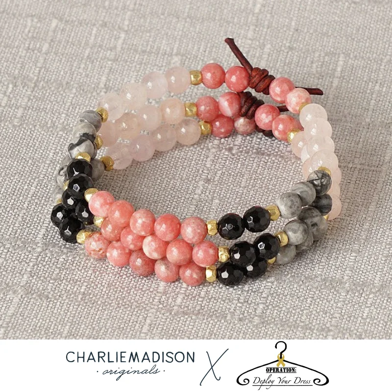 Women's bracelets love-gem-Operation Deploy Your Dress Mini Bracelet | ODYD X Charliemadison Collaboration