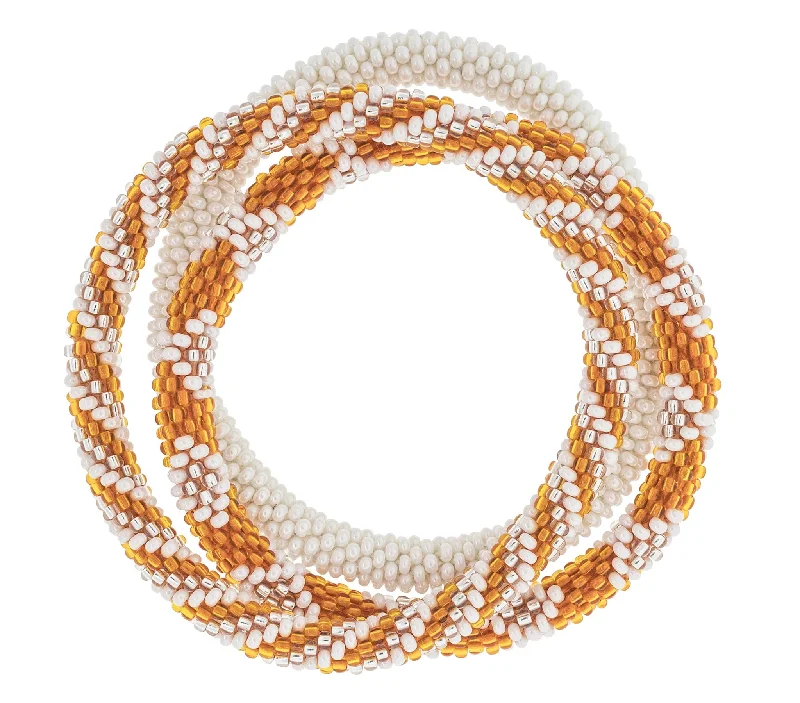 Women's bracelets fine-gold-Game Day Roll-On® Bracelets <br> Burnt Orange