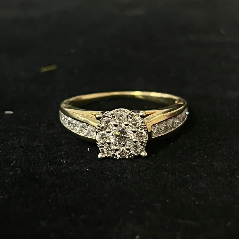 Women's engagement rings rare-style-$749 Clearance Engagement Diamond Ring